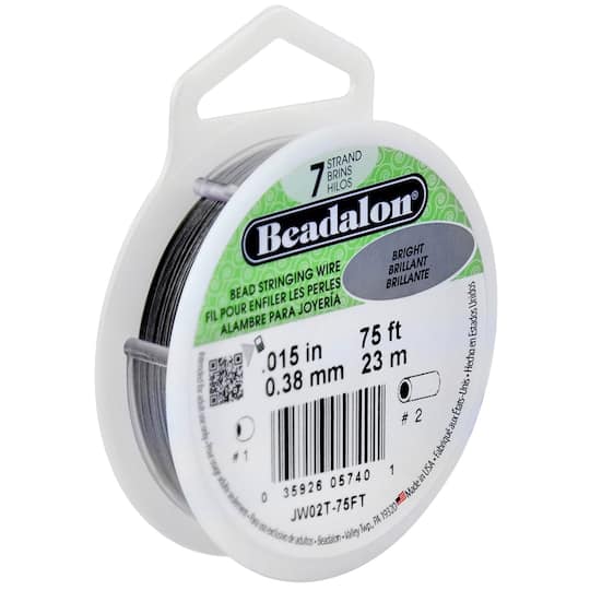 Beadalon® 7 Strand Bright Bead Stringing Wire